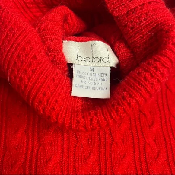 100% Cashmere Lot 12 Knit Jumpers Upcycle Cutter Sweaters Soft Girl Crafter Vtg - Picture 7 of 17